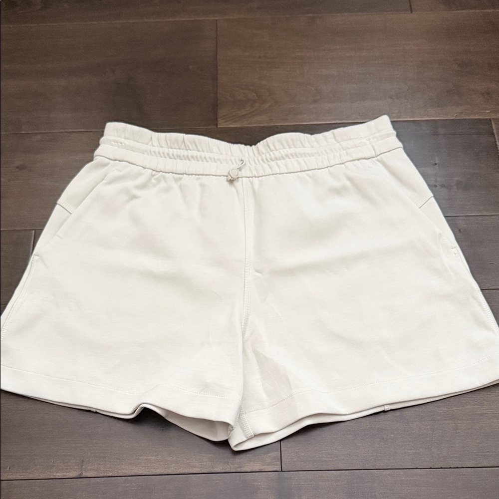 lululemon athletica Light Cream Athletic Shorts